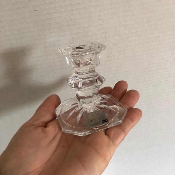 Mikasa Edinburgh Crystal Candlestick Holders - Picture 2 of 12